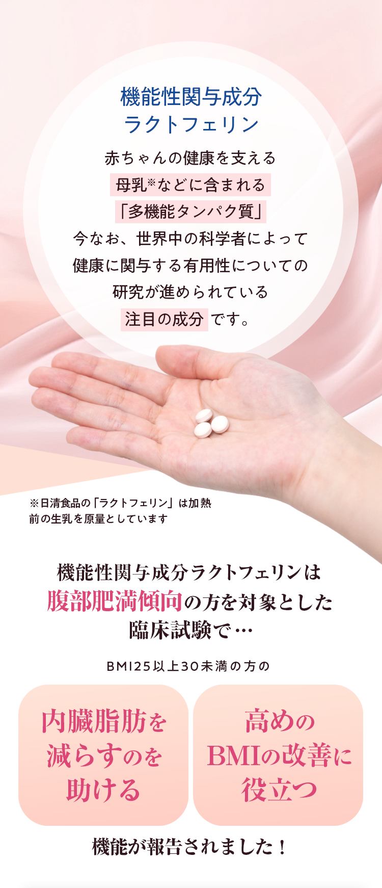 機能性関与成分ラクトフェリン